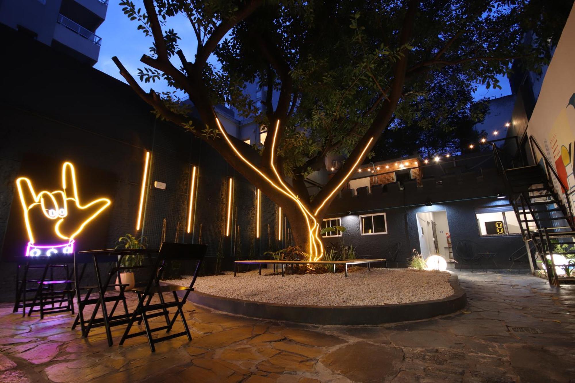 בואנוס איירס Play Hostel Garden מראה חיצוני תמונה
