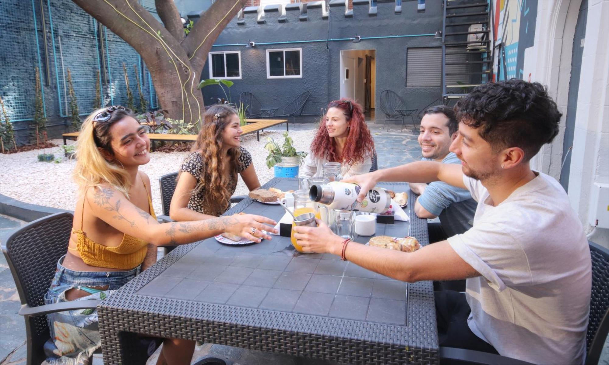 בואנוס איירס Play Hostel Garden מראה חיצוני תמונה
