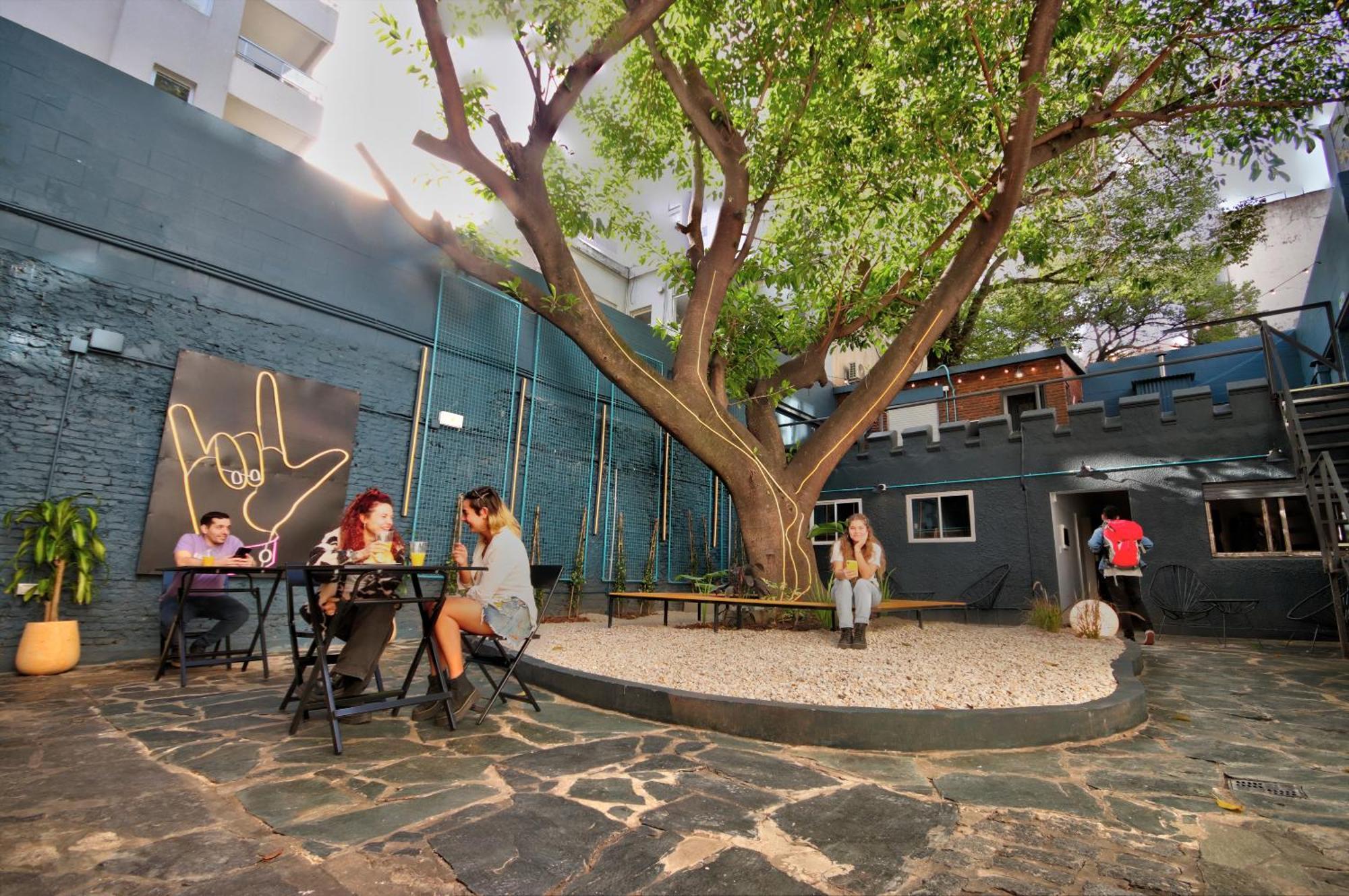 בואנוס איירס Play Hostel Garden מראה חיצוני תמונה