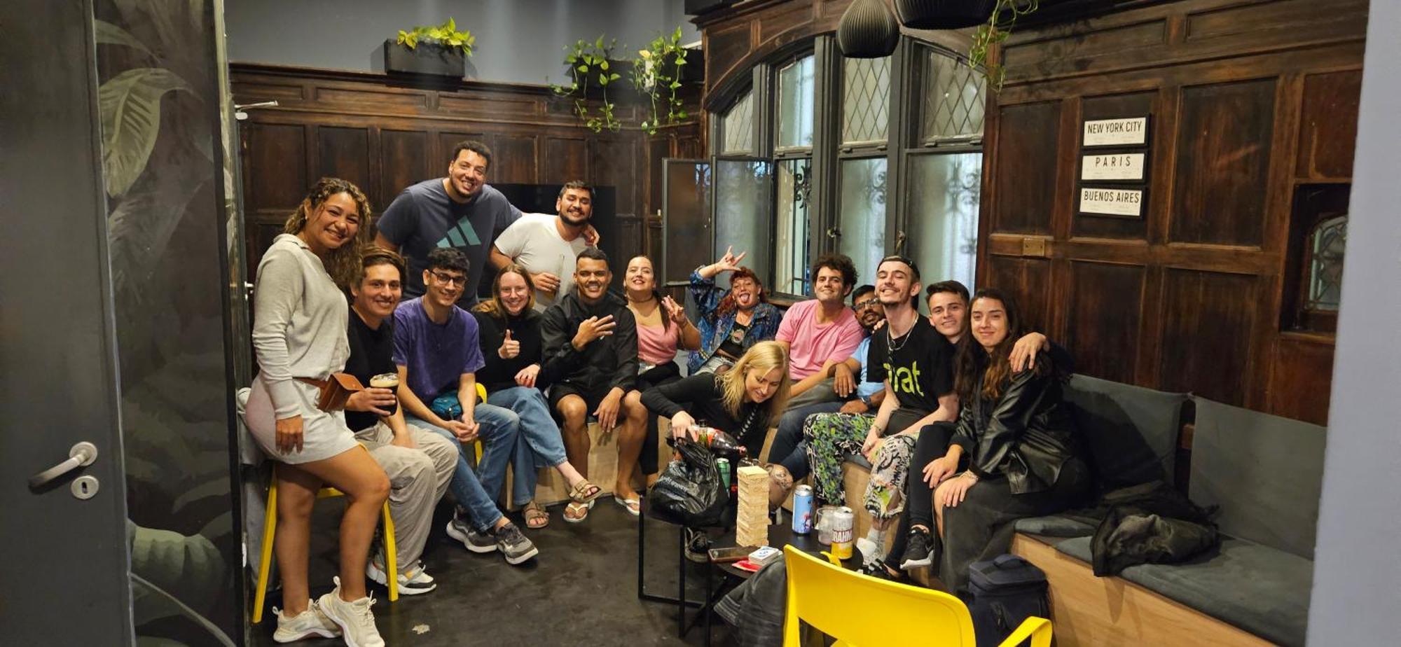 בואנוס איירס Play Hostel Garden מראה חיצוני תמונה