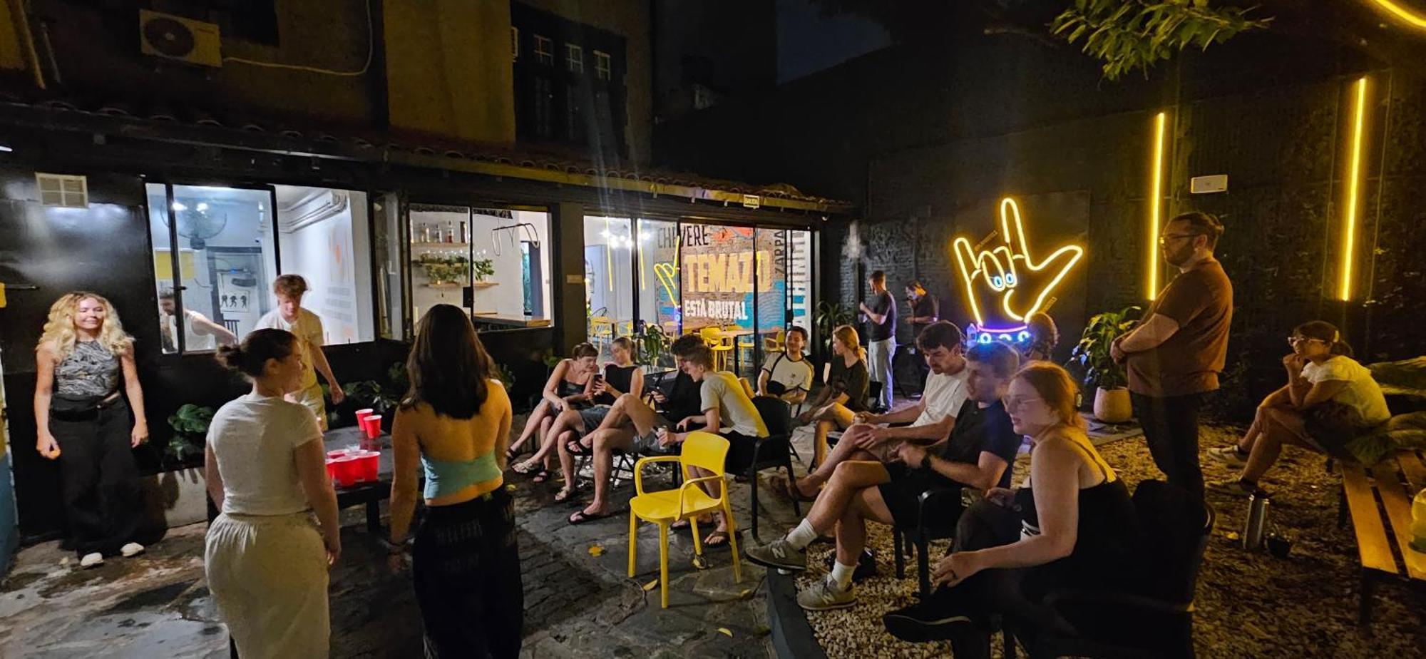 בואנוס איירס Play Hostel Garden מראה חיצוני תמונה