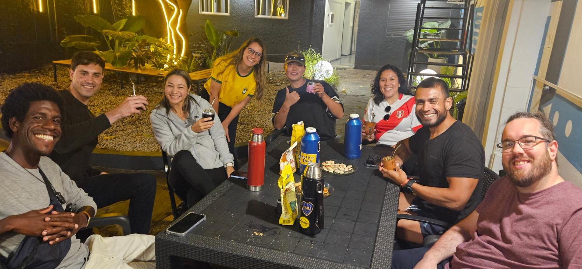 בואנוס איירס Play Hostel Garden מראה חיצוני תמונה